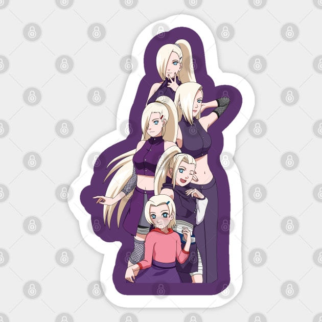 Best Kunoichi Sticker by MaJoShoujo